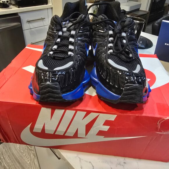 Nike Shox TL Black Racing Blue Metal Silver CN0151-004 Men's Size 12 SHOES NEW - Picture 7 of 16